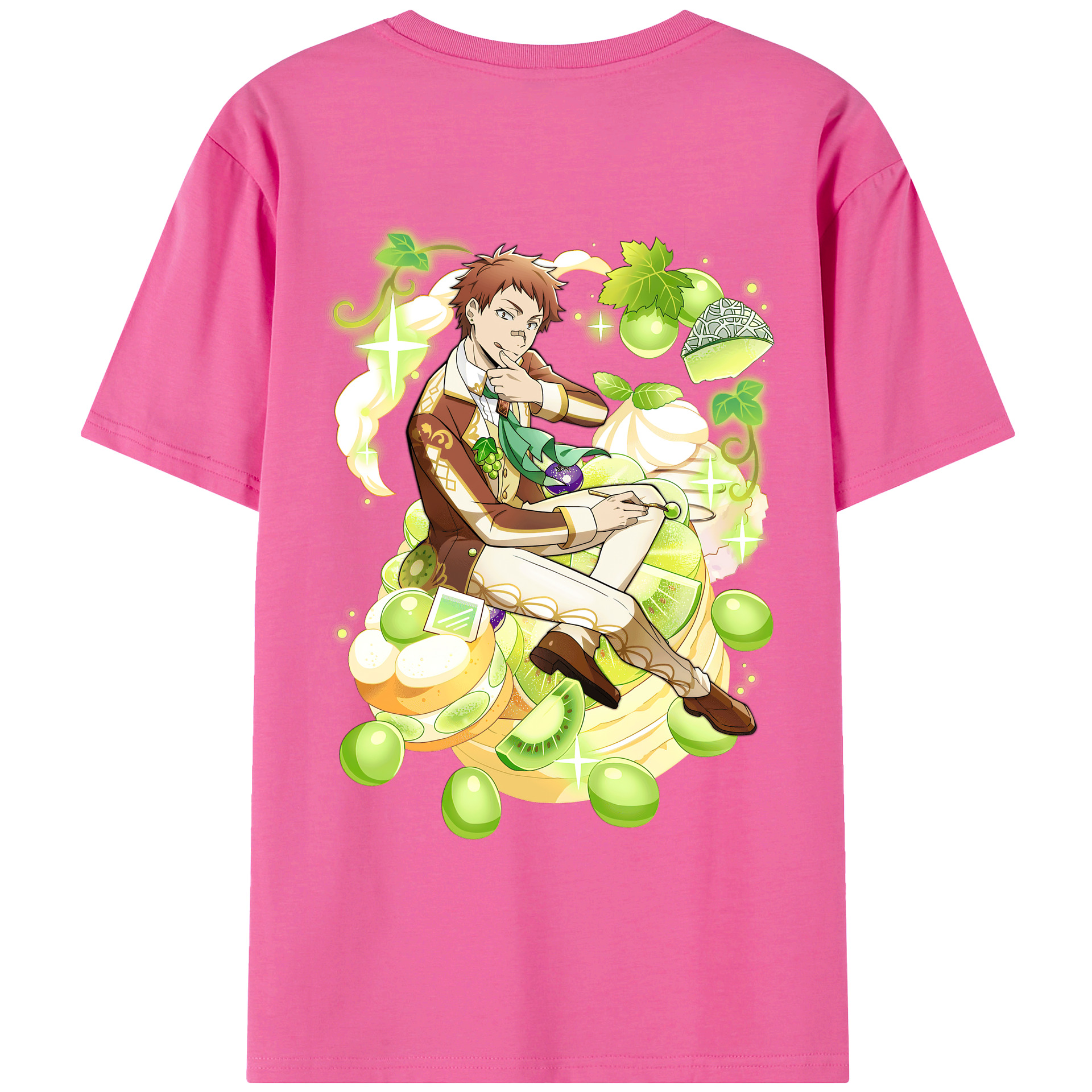 （画像用） 文豪ストレイドッグス Bungo Stray Dogs レディース半袖Tシャツ(バックプリント)